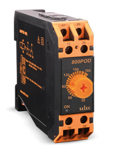 Bộ định thời gian OFF delay SELEC 800POD